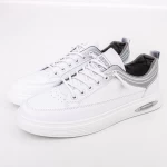 Pantofi Sport Barbati 2301 Alb-Gri » meishop.life