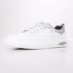 Pantofi Sport Barbati 2301 Alb-Gri » meishop.life