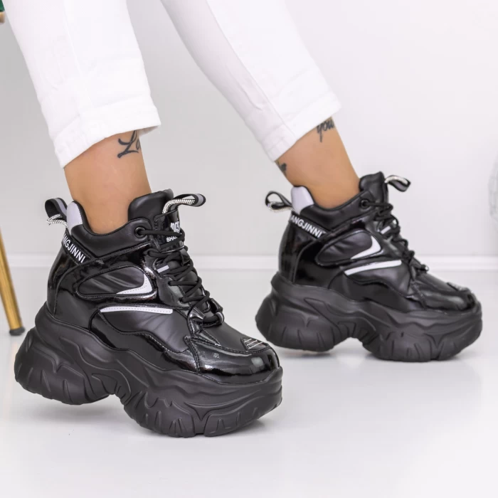 Ghete Dama 3SJN2 Negru » meishop.life