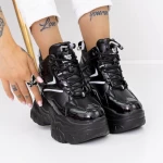 Ghete Dama 3SJN2 Negru » meishop.life