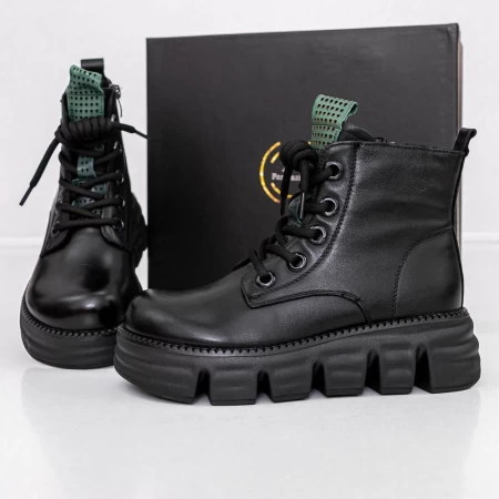Ghete Dama 23651-2 Negru » meishop.life
