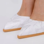 Pantofi Stiletto 3DC30 Alb » meishop.life