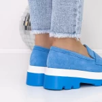 Pantofi Casual Dama 3LE20 Albastru » meishop.life