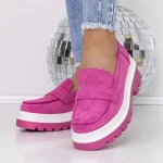 Pantofi Casual Dama 3LE20 Roz » meishop.life