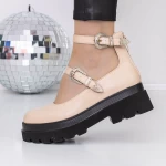 Pantofi Casual Dama 3LE22 Bej » meishop.life