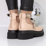 Pantofi Casual Dama 3LE22 Bej » meishop.life