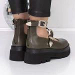 Pantofi Casual Dama 3LE22 Verde » meishop.life