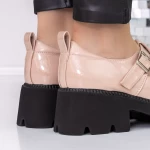 Pantofi Casual Dama 3LE21 Bej » meishop.life