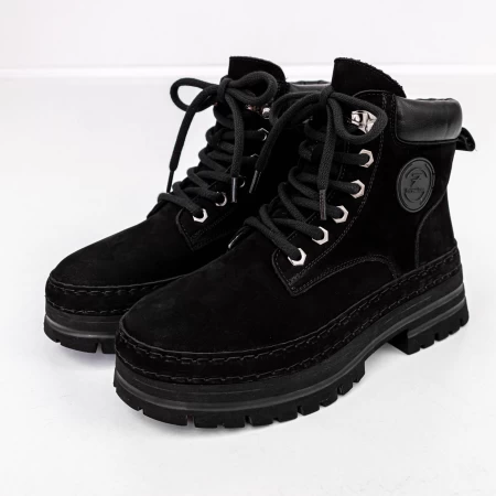 Ghete Dama X131 Negru » meishop.life