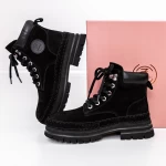 Ghete Dama X131 Negru » meishop.life