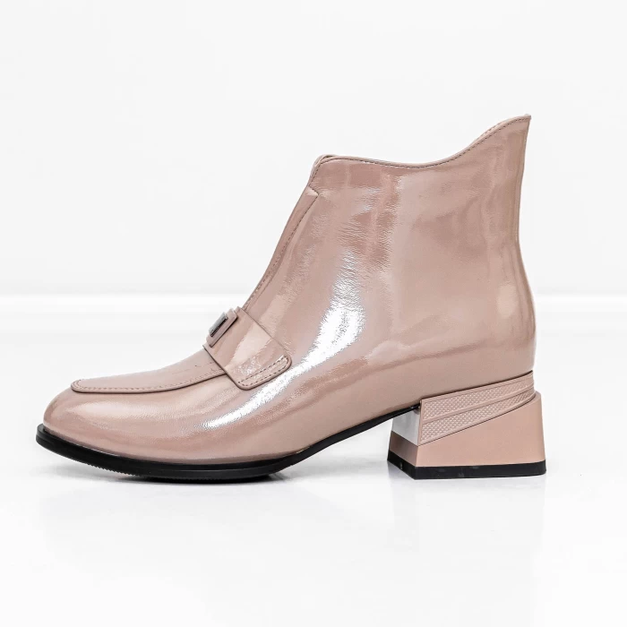 Botine Dama cu toc gros K21698-3C Piersica » meishop.life
