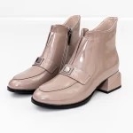 Botine Dama cu toc gros K21698-3C Piersica » meishop.life