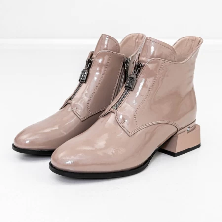 Botine Dama cu toc gros K21713-6A Piersica » meishop.life