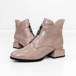 Botine Dama cu toc gros K21713-6A Piersica » meishop.life