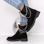 Ghete Dama 3LE27 Negru » meishop.life