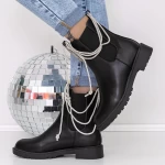 Ghete Dama 3LE27 Negru » meishop.life