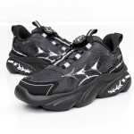 Pantofi Sport Barbati 3J6 Negru » meishop.life