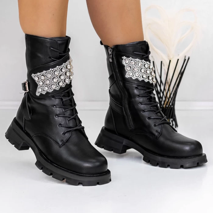 Ghete Dama 2W15 Negru » meishop.life