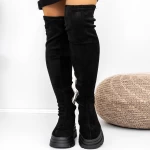 Cizme Dama 3WL56 Negru » meishop.life