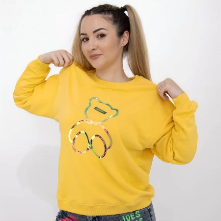 Bluza Dama AW24 Galben » meishop.life