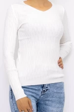 Bluza Dama D712 Alb » meishop.life