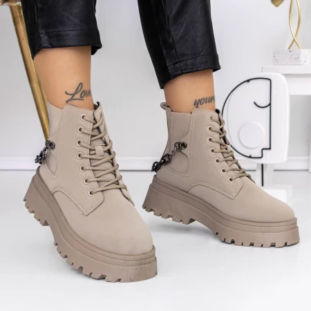Ghete Dama 3B16 Kaki » meishop.life