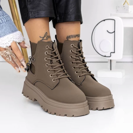 Ghete Dama 3B16 Verde » meishop.life