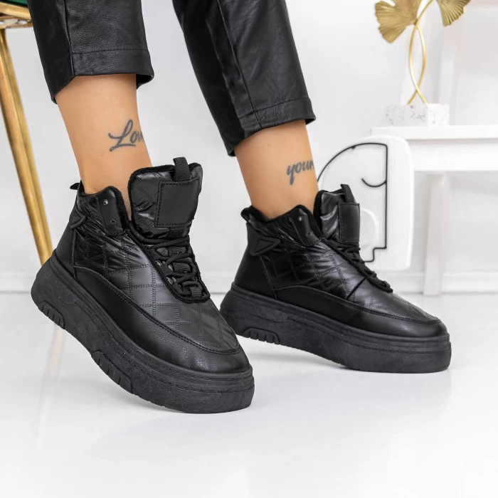 Ghete Dama 3B17 Negru » meishop.life