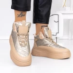 Ghete Dama 3B17 Bej » meishop.life