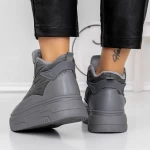 Ghete Dama 3B17 Gri » meishop.life
