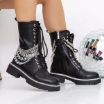 Ghete Dama 3ZW11 Negru » meishop.life