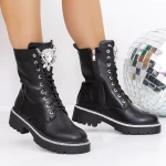 Ghete Dama 3ZW12 Negru » meishop.life