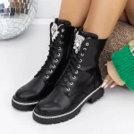 Ghete Dama 3ZW12 Negru » meishop.life
