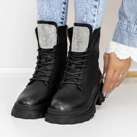Ghete Dama 3MX17 Negru » meishop.life