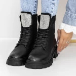 Ghete Dama 3MX17 Negru » meishop.life
