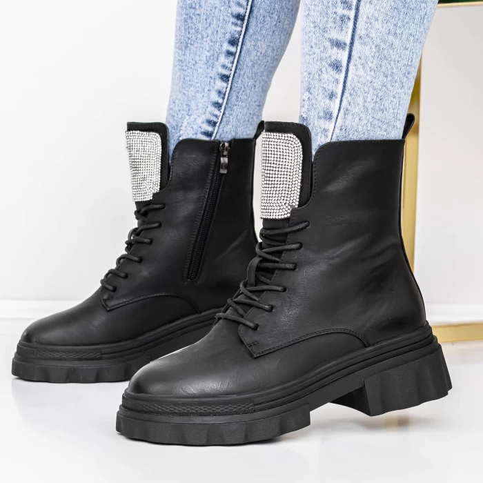 Ghete Dama 3MX17 Negru » meishop.life
