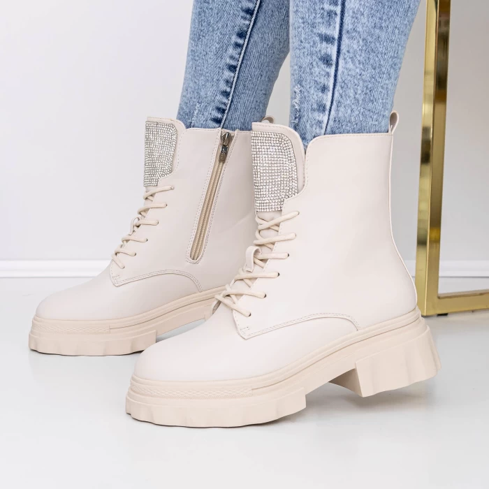 Ghete Dama 3MX17 Bej » meishop.life