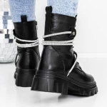 Ghete Dama 3MX19 Negru » meishop.life