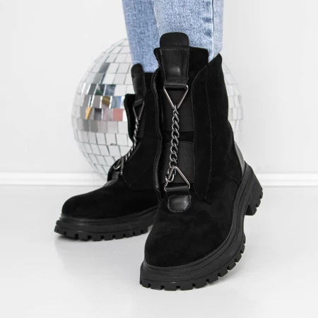 Ghete Dama 3WL11 Negru » meishop.life