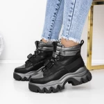 Ghete Dama 3SZ12 Negru » meishop.life