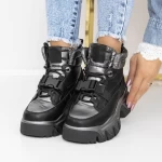Ghete Dama 3SZ12 Negru » meishop.life