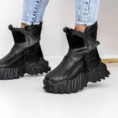 Ghete Dama 3WL60 Negru » meishop.life