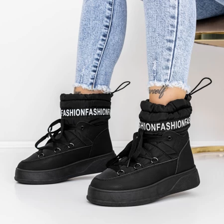 Ghete Dama 3YKQ10 Negru » meishop.life
