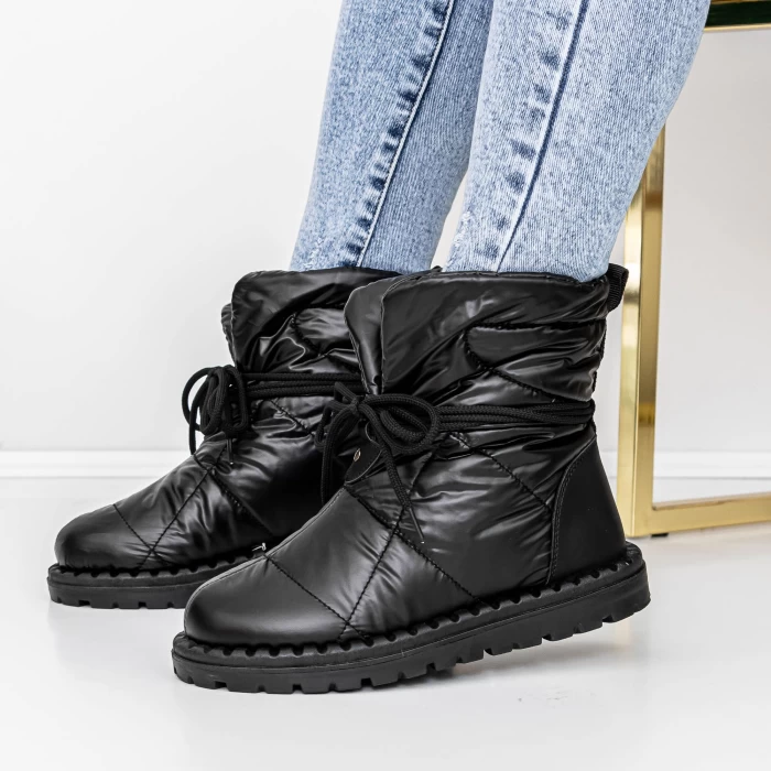 Ghete Dama 3YKQ12 Negru » meishop.life