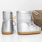 Ghete Dama 3LT6 Argintiu » meishop.life