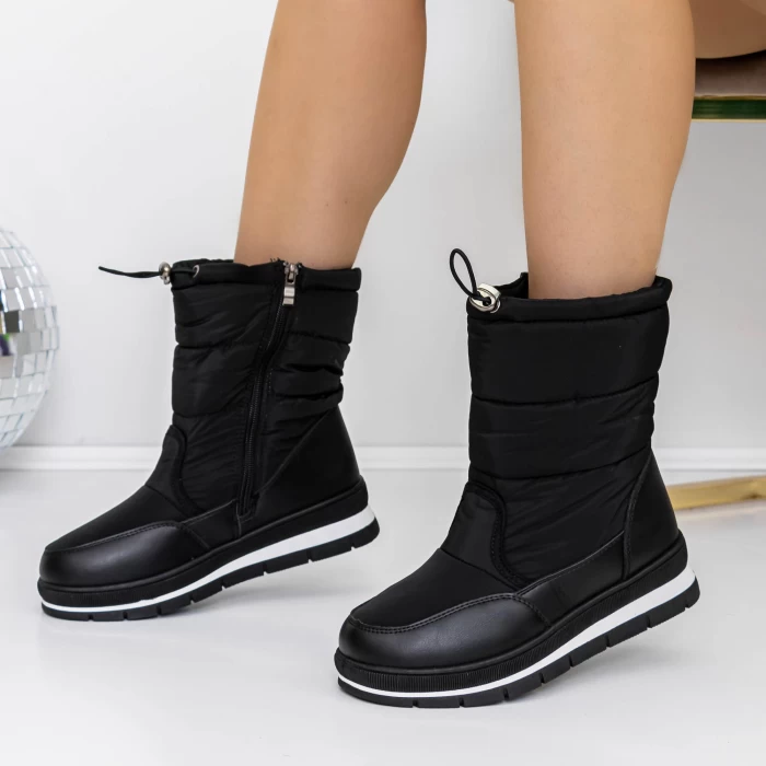 Ghete Dama 3YKQ15 Negru » meishop.life