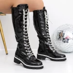 Cizme Dama 3JF8 Negru » meishop.life
