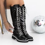 Cizme Dama 3JF8 Negru » meishop.life
