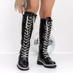 Cizme Dama 3JF8 Negru » meishop.life