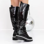 Cizme Dama 3JF8 Negru » meishop.life